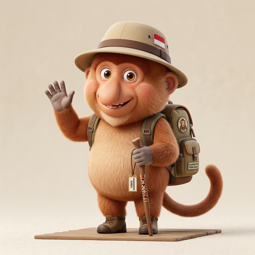 Bekantan - Maskot Banjarmasin